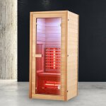Boreal sauna - sauna infrarouge boreal® diffusion 90 - 1 place à spectre complet - 90x90 Boreal sauna - sauna infrarouge boreal® diffusion 90 - 1 place à spectre complet - 90x90