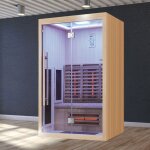 Boreal sauna - sauna infrarouge boreal® signature 130 à spectre complet - 130x110x205 Boreal sauna - sauna infrarouge boreal® signature 130 à spectre complet - 130x110x205