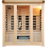 Cabine de sauna luxe infrarouge 4 - 5 places narvik