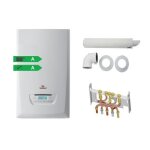 Saunier duval - pack chaudiere gaz murale themaplus condens f30 30kw dosseret et ventouse inclus