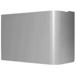 Cache - raccords gris pour chauffe - eau plat