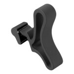 Patère courbe pour sèche - serviettes à lames plates - anthracite - sauter Patère courbe pour sèche - serviettes à lames plates - anthracite - sauter