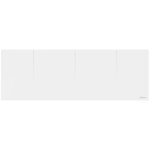 Sauter - radiateur lectrique connect gyali tactile plinthe 750w - inertie pierre rfractaire