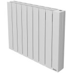 Sauter - radiateur lectrique  inertie fluide 1500 w orosi horizontal blanc