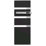 Sauter - radiateur sche - serviettes alutu music anthracite mt droite 1750w - connect et musical