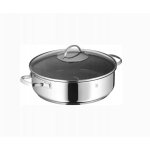 Sauteuse 28 cm, polyvalente, 2 poign�es lat�rales, compatible four jusqu'� 180�c, rev�tement antiadh�sif ...