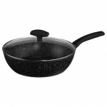 Sauteuses alu forg� caract�re secret de gourmet - 28 cm