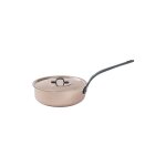 Sauteuse cuivre 24 cm + couvercle baumalu 202524