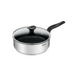 Sauteuse inox 24cm + couvercle tefal e3093204 Sauteuse inox 24cm + couvercle tefal e3093204
