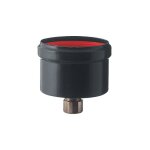 Tuttacasa - save vacuation des condensats pour tuyau de pole  granuls porcelaine noir mat, d. 8 - ...