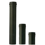 Tuttacasa - save tuyau pour pole  pellets d. 12x50 noir mat mm. 1, 2 sans joint - save