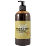 Savon d'alep liquide 12% laurier 500 ml - aleppo soap