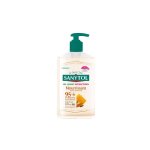 Sanytol - savon antibactrien nourrissant lait d'amande & gele royal - 250 ml