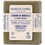 Savons de marseille à l'huile d'olive 2x100g - marius fabre Savons de marseille à l'huile d'olive 2x100g - marius fabre