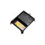 Bac � peinture noir antiglisse plat pour rouleau 180 mm