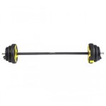 Hms sbp15 - barre body pump pour musculation, 20 kg