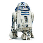 Star cutouts - sc1077 figurine en carton drode r2d2 star wars episode viii h 97 cm