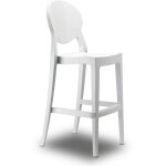 Scab design - tabouret design, tabouret de bar design - igloo barstool blanc en plastique