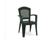 Scab - fauteuil d'extrieur en rsine verte super lgant design