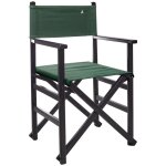 Scalpers - chaise de réalisateur pliante avec structure couleur wengé et toile vert foncé en bois de ... Scalpers - chaise de réalisateur pliante avec structure couleur wengé et toile vert foncé en bois de ...