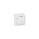 Bouton poussoir lumineux 10 a, localisation - blanc - alr�a - schneider