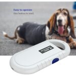 Scanner d'animal familier rfid de lecteur d'identification de puce animale - boh