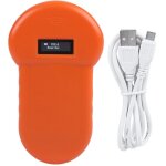 Scanner tenu dans la main d'animal familier de puce de chien de rfid de lecteur d'animal de puce d'identificat ... Scanner tenu dans la main d'animal familier de puce de chien de rfid de lecteur d'animal de puce d'identificat ...