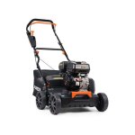 Scarificateur a gazon thermique fuxtec fx - bv240 - 212cm3 largeur 40cm sac 45l 18 lames 24 griffes