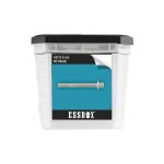 Patte à vis métaux essbox scell - it avec collerette - boite de 100 - ex - 9330116045 Patte à vis métaux essbox scell - it avec collerette - boite de 100 - ex - 9330116045