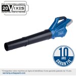 Scheppach aspirateur - souffleur de feuilles sans fil ixes 20v - c - bl700 - x - haut d�bit d'air - soufflage ...
