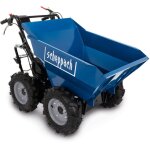 Scheppach - dumper - benne motoris�e thermique dp3000 - charge maximale de 300kg - 5, 6 cv - 4 roues ...