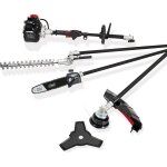 Scheppach - outil multi - fonctions 4en1 thermique mfh3300 - 4p - coupe - bordure - dbroussailleuse ...