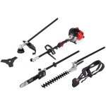 Scheppach outil multifonction 4en1 mfh5200 - 4prg - 1400 w - 52 cm3 - coupe bordure - d�broussailleuse ...