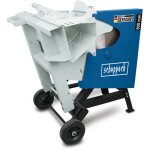 Scie  bches hs720 - scie  bascule pour bois de chauffage - lame de 700mm - puissance de 3000w - raccordeme ...
