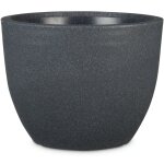 Firenze 40, bac � plantes / pot � fleurs / jardini�re, cylindrique, coloris: granit noir, fabriqu� avec ...