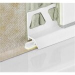 Angle rentrant 90 pour profil - blanc pur