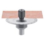 Schluter - kit d'évacuation douche italienne kerdi - drain - sortie verticale dn50 - siphon intégré Schluter - kit d'évacuation douche italienne kerdi - drain - sortie verticale dn50 - siphon intégré