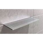 Schluter - tablette murale de douche shelf - w - s1 - coloris: inox bross� - en acier inoxydable - dimensions: ...