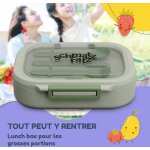 Schmatzfatz bento lunch box adulte boite repas compartiment adulte et enfant lunchbox multi - compartiments ...