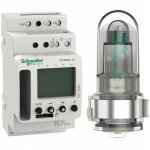 Schneider electric - acti9 ic100kp + interrupteur cr�pusculaire programmable 1 canal smart schneider ...