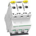 Schneider electric - a9f75350 - disjoncteur courbe d triphas� 50a - 3p - 10ka - � vis acti9 ic60n