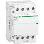 Schneider electric - acti9 idt40 ct - contacteur tte de groupe - 40a 3p + n 4no 230 / 240vac 50hz