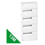 Schneider electric - coffret �lectrique 52 modules - 4 rang�es de 13 modules r9h13404
