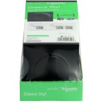 Schneider electric - lot de 5 interrupteurs va - et - vient complet odace gris anthracite