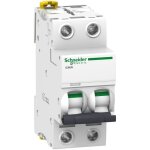Schneider electric - acti9, ic60n disjoncteur 2p 20a courbe c - a9f77220