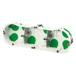 Schneider electric - bote encastrement tanche 3 postes 39mm - multifix air - schneider