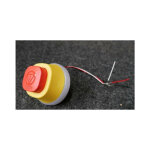 Schneider electric - bouton arr�t d'urgence 1o + 1f 24vcc fixation � 22mm avec anneau lumineux harmony ...