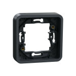 Schneider electric - cadre encastr� mureva styl schneider 1 poste - gris mur34107