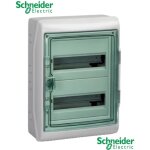 Schneider electric - coffret lectrique tanche mureva 24 modules ( 2 x 12 ) ip65 schneider