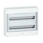 Schneider electric - coffret de repartition saillie 2 rangees 24 modules blanc 550x450x148mm sans porte ...